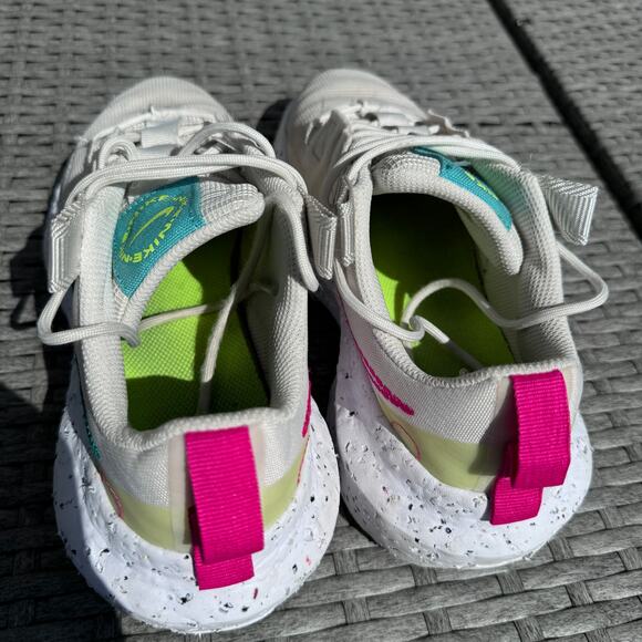 Nike Crater Impact Running Shoes Sneakers Low Top CW2386-004 Beige Womens Size 8 - Picture 3 of 9